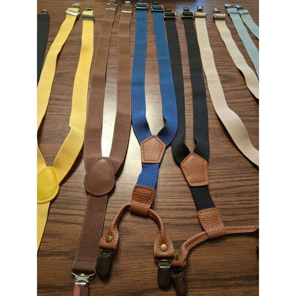 Lot of 10 Suspenders Baby Toddler Adjustable All 22